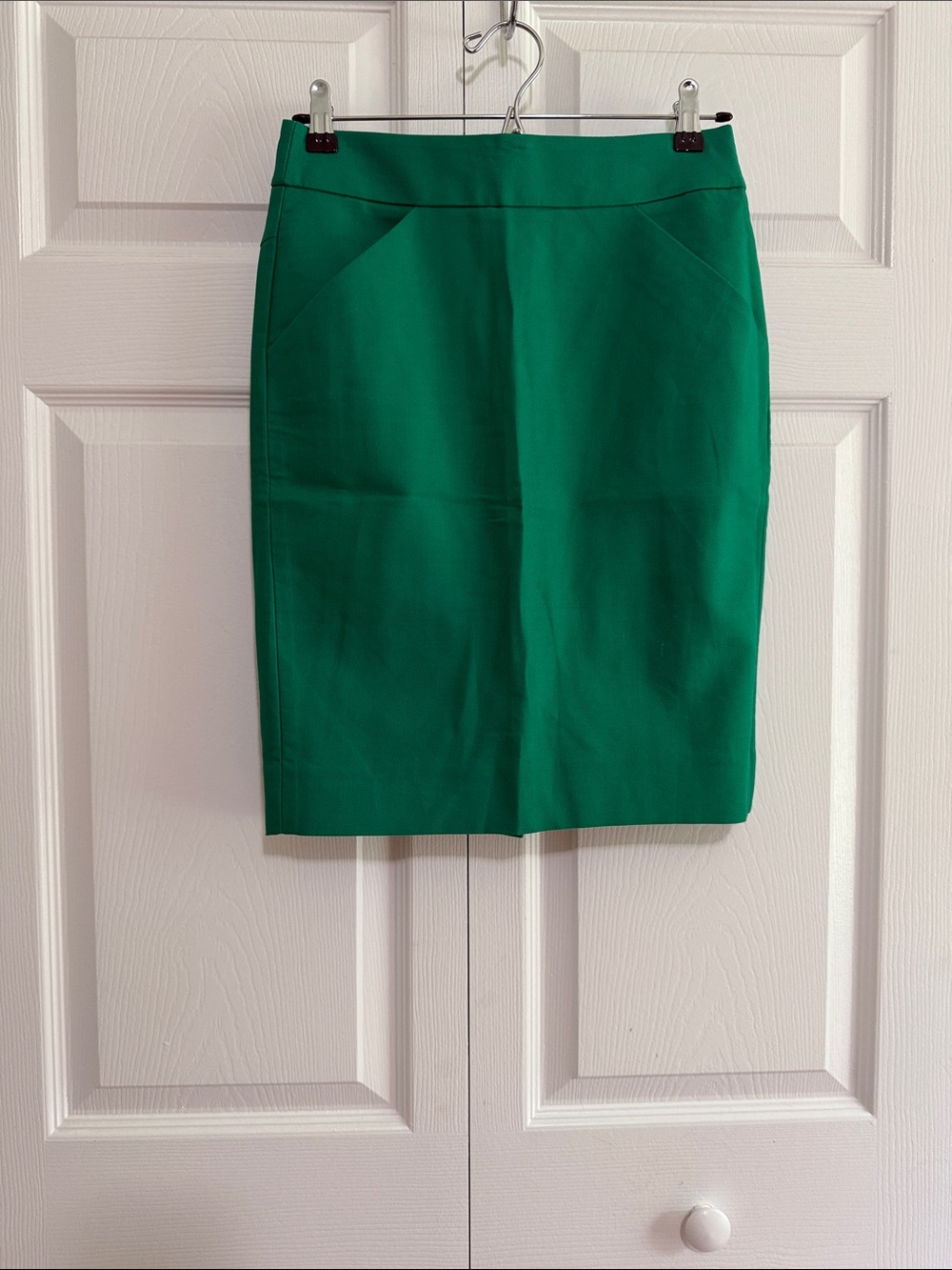 J. Crew Emerald Green Pencil Skirt